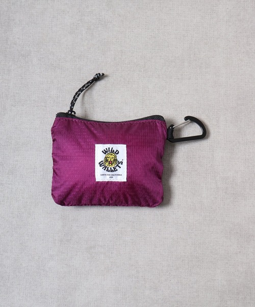 FUNALIVE(ファンアライブ)の「WILD WALLET カラビナ付ナイロンコインケース(コインケース・メンズ・ブルー/グリーン/ブラック/パープル/オレンジ・FREE)」の8枚目の写真