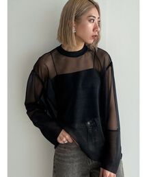 EMODA | シアールーズオーバートップ(Tシャツ/カットソー)