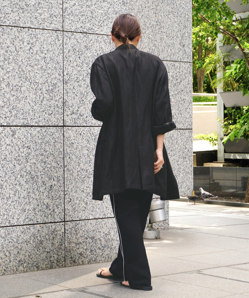 美品♡AP STUDIOスィンラインパンツ36 AP STUDIO◇スウィンラインパンツ/36/--/BLK/24-030-586-1040-1