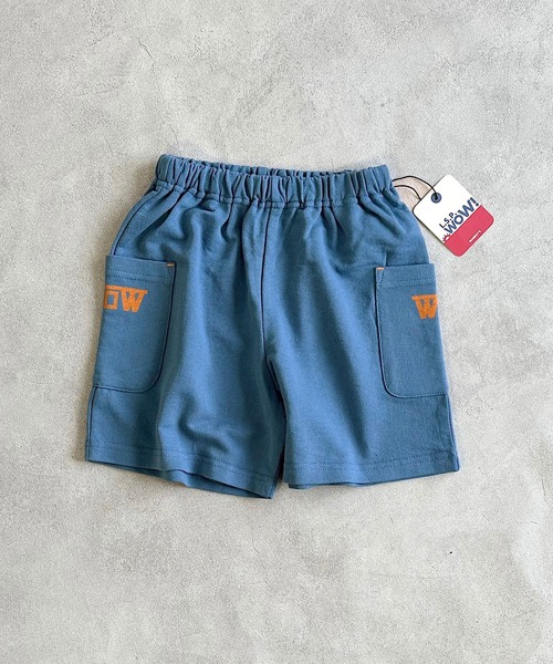 LSP WOW（エルエスピーワオ）の「【LSP WOW!】両面ミニ裏毛ハーフパンツ（80～130cm）（その他パンツ・キッズ・パープル/レッド/パープル系その他/グレー系その他/ブラック/グレー/ブルー/ライトグリーン・80/90/100/110/120/130）」の6枚目の写真