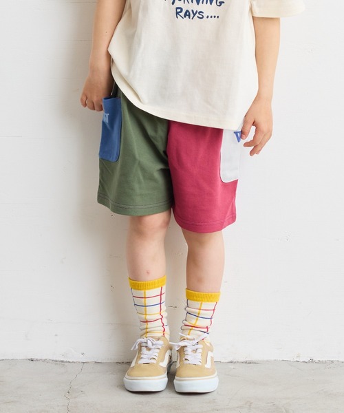 LSP WOW（エルエスピーワオ）の「【LSP WOW!】両面ミニ裏毛ハーフパンツ（80～130cm）（その他パンツ・キッズ・パープル/レッド/パープル系その他/グレー系その他/ブラック/グレー/ブルー/ライトグリーン・80/90/100/110/120/130）」の22枚目の写真