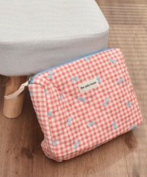 ギンガムチェック ポーチ バッグ」に該当するファッション通販 - ZOZOTOWN