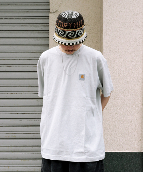 Carhartt WIP(カーハートダブリューアイピー)の「【CARHARTT WIP / カーハート ダブリューアイピー】S/S NELSON T-SHIRT(Tシャツ/カットソー・メンズ・ライトグレー/シルバー・MEDIUM/LARGE/X-LARGE)」の7枚目の写真