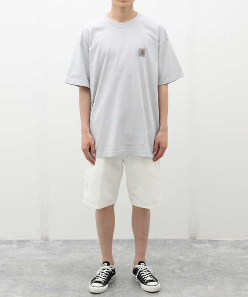 Carhartt WIP(カーハートダブリューアイピー)の「【CARHARTT WIP / カーハート ダブリューアイピー】S/S NELSON T-SHIRT(Tシャツ/カットソー・メンズ・ライトグレー/シルバー・MEDIUM/LARGE/X-LARGE)」の10枚目の写真