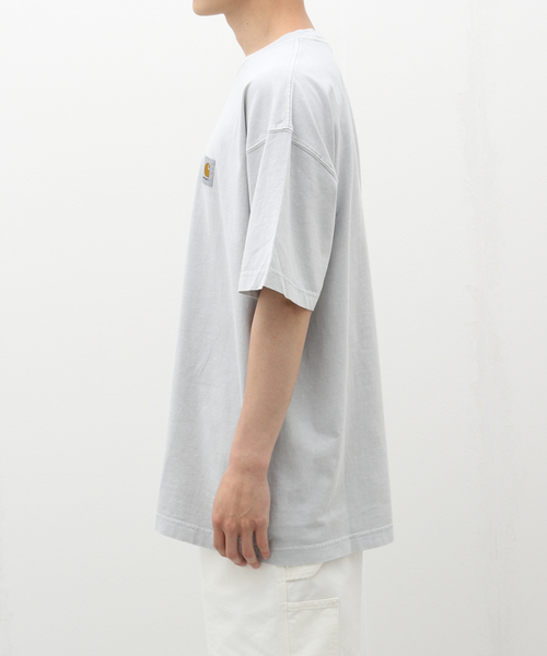 Carhartt WIP(カーハートダブリューアイピー)の「【CARHARTT WIP / カーハート ダブリューアイピー】S/S NELSON T-SHIRT(Tシャツ/カットソー・メンズ・ライトグレー/シルバー・MEDIUM/LARGE/X-LARGE)」の12枚目の写真