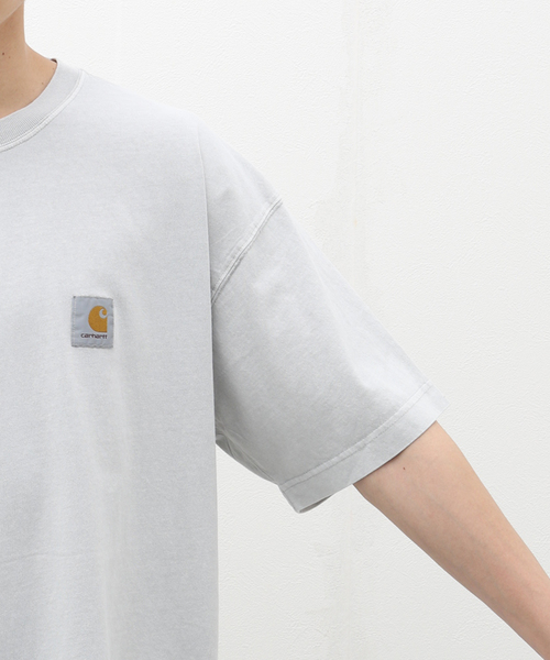 Carhartt WIP(カーハートダブリューアイピー)の「【CARHARTT WIP / カーハート ダブリューアイピー】S/S NELSON T-SHIRT(Tシャツ/カットソー・メンズ・ライトグレー/シルバー・MEDIUM/LARGE/X-LARGE)」の16枚目の写真