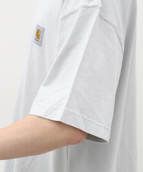 Carhartt WIP(カーハートダブリューアイピー)の「【CARHARTT WIP / カーハート ダブリューアイピー】S/S NELSON T-SHIRT(Tシャツ/カットソー・メンズ・ライトグレー/シルバー・MEDIUM/LARGE/X-LARGE)」の17枚目の写真