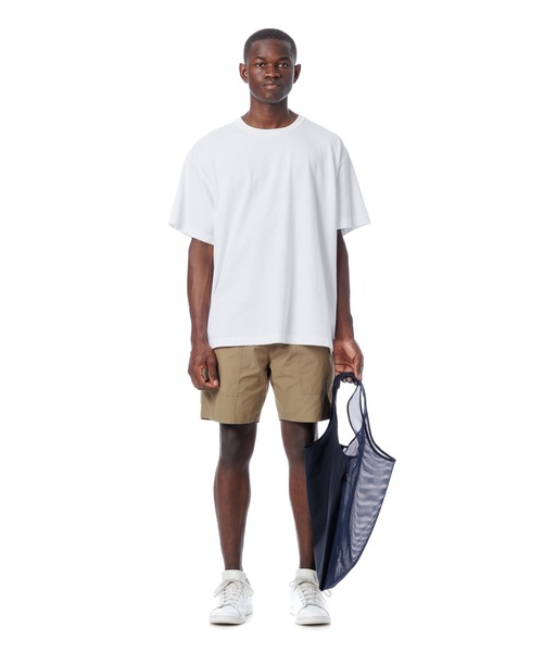 DAILY STANDARD by SANDINISTA(デイリースタンダードバイサンディニスタ)の「CORDURA Rip-Stop x Mesh Market Bag / コーデュラリップストップxメッシュマーケットバッグ(エコバッグ/サブバッグ・メンズ・ベージュ/ネイビー/オリーブ/ブラック・FREE)」の15枚目の写真