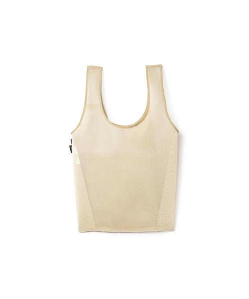 DAILY STANDARD by SANDINISTA(デイリースタンダードバイサンディニスタ)の「CORDURA Rip-Stop x Mesh Market Bag / コーデュラリップストップxメッシュマーケットバッグ(エコバッグ/サブバッグ・メンズ・ベージュ/ネイビー/オリーブ/ブラック・FREE)」の21枚目の写真