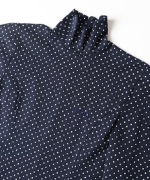 HOLIDAY ホリデイ PUFF SLEEVE HIGH-NECK TOPS HOLIDAY（ホリデイ）の「DOT PUFF SLEEVE HIGH-NECK TOPS ドット