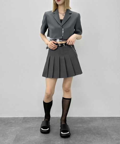 jiasecond.（ジアセカンド）の「【jiasecond.】フロントジップ半袖