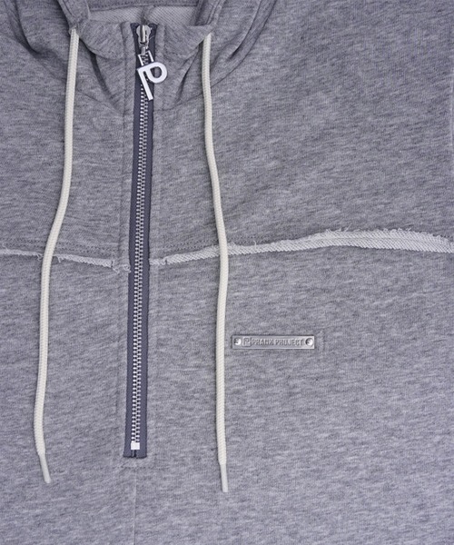 PRANK PROJECT（プランクプロジェクト）の「フーディパイルワンピース / Hoodie Pile Onepiece（ワンピース・レディース・グレー/レッド/ブラック・38/36）」の5枚目の写真