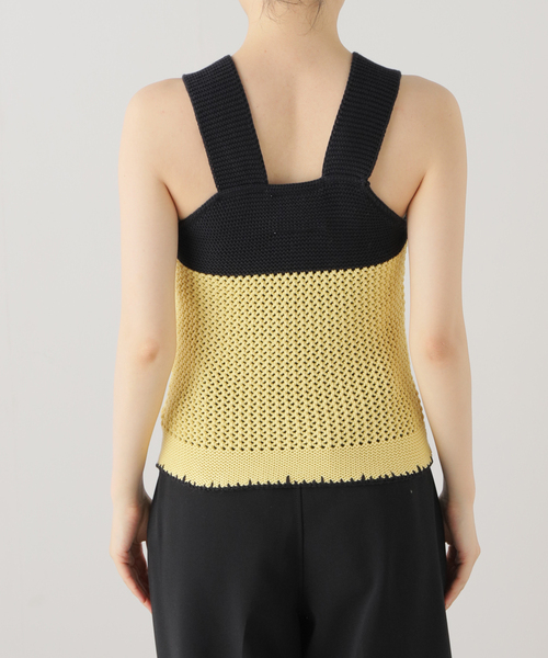 RITA ROW(リタロウ)の「【RITA ROW/リタロウ】イエローニットキャミ(キャミソール・レディース・イエロー・X-SMALL)」の10枚目の写真