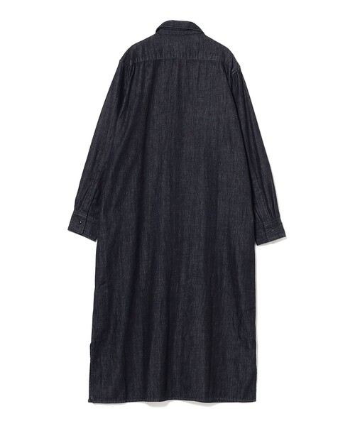 Lee（リー）の「【ビームスの百名品】【別注】Lee / デニム シャツ ワンピース（S～M）（シャツワンピース・レディース・ネイビー/ブルー系その他3/ロイヤルブルー・SMALL/MEDIUM）」の12枚目の写真