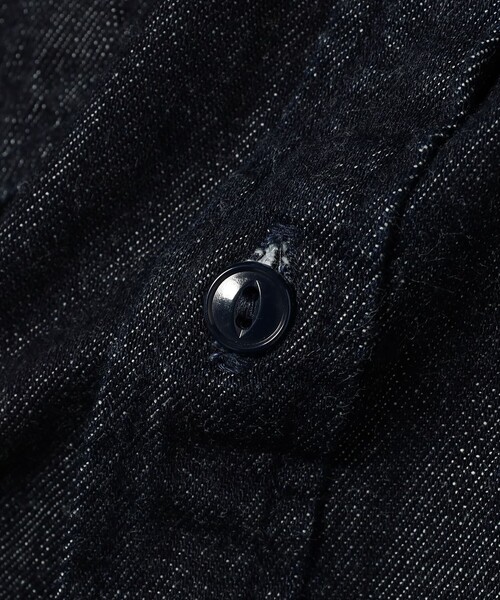 Lee（リー）の「【ビームスの百名品】【別注】Lee / デニム シャツ ワンピース（S～M）（シャツワンピース・レディース・ネイビー/ブルー系その他3/ロイヤルブルー・SMALL/MEDIUM）」の13枚目の写真