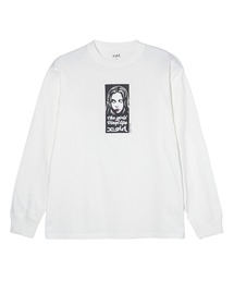 X-girl | VINYL LIP FACE L/S TEE(Tシャツ/カットソー)