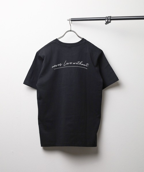 ARCHIVER(アーカイバ)の「【69】バックプリント ショートスリーブ コットンTシャツ(Tシャツ/カットソー・レディース・ホワイト系1/ホワイト系2/ホワイト系3/ブラック系2/ブラック系4/ホワイト系4/ブラック系1/ブラック系3/ブルー系/ライトグリーン/パープル/ベージュ・MEDIUM/LARGE)」の14枚目の写真