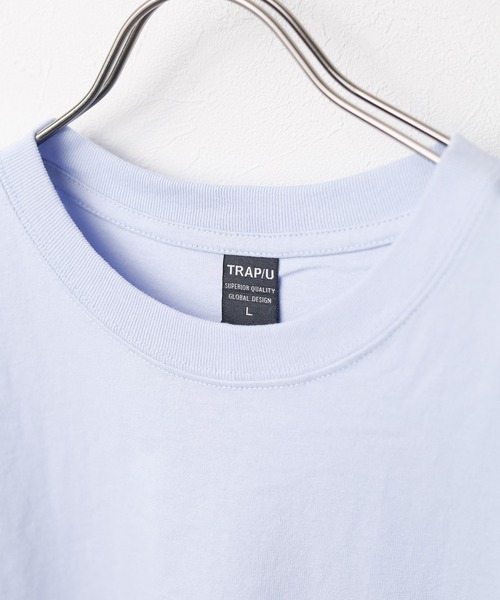 ARCHIVER(アーカイバ)の「【69】バックプリント ショートスリーブ コットンTシャツ(Tシャツ/カットソー・レディース・ホワイト系1/ホワイト系2/ホワイト系3/ブラック系2/ブラック系4/ホワイト系4/ブラック系1/ブラック系3/ブルー系/ライトグリーン/パープル/ベージュ・MEDIUM/LARGE)」の18枚目の写真
