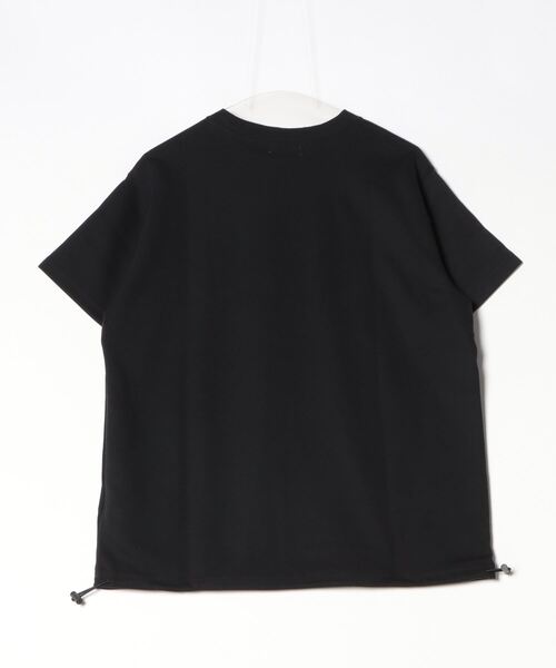 BROKEN BASE（ブロークンベース）の「裾ドローコードTee（Tシャツ/カットソー・メンズ・ホワイト系2/ブラック/ネイビー系2/ブラック系2/グレー/ホワイト/ネイビー・SMALL/MEDIUM/LARGE）」の8枚目の写真