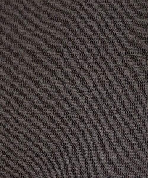 grove(グローブ)の「◆【ひんやり多機能】やわらかドライタッチ五分袖プルオーバー(ニット/セーター・レディース・チャコールグレー/ブラック系2/グリーン/オフホワイト/ブラック・02/03/01/04/05)」の15枚目の写真