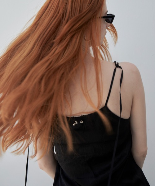 JOSE MOON（ジョゼムーン）の「ACETATE CAMISOLE/アセテート