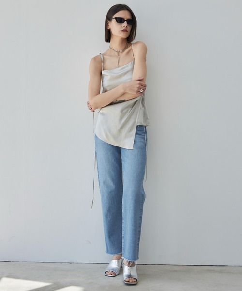 ジョゼムーン　josemoon キャミソール　新品未使用紙タグ付き セール】LACE SHEER CAMISOLE/レースシアーキャミソール