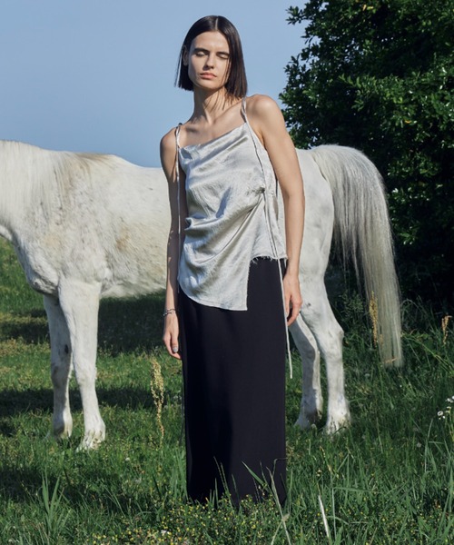 JOSE MOON（ジョゼムーン）の「ACETATE CAMISOLE/アセテート