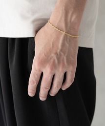 SENTI（センティ）の「FINE MARINA CHAIN BRACELET GD  マリーナチェーン細ブレスレット ゴールド（ブレスレット）」