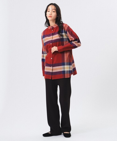 【セール】ボーイ ビッグタータン ハイネック シャツ（シャツ/ブラウス）｜BEAMS BOY（ビームスボーイ）