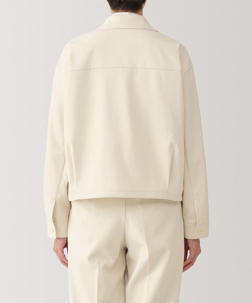 無印良品（ムジルシリョウヒン）の「婦人　撥水ジャケット（その他アウター・レディース・ブラック/アイボリー・S/M/L/XL）」の5枚目の写真