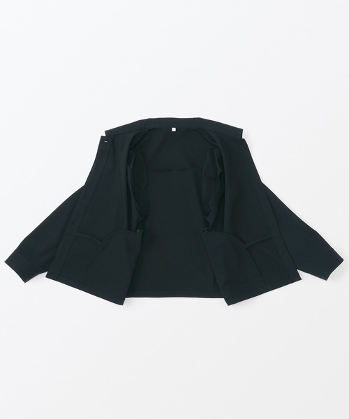 無印良品（ムジルシリョウヒン）の「婦人　撥水ジャケット（その他アウター・レディース・ブラック/アイボリー・S/M/L/XL）」の20枚目の写真