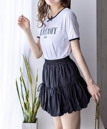 clear | 配色リボンロゴTシャツ≪2024SS新作≫(Tシャツ/カットソー)