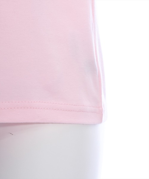 clear（クリア）の「配色リボンロゴTシャツ（Tシャツ/カットソー・レディース・ブラック/オフホワイト/ピンク・F）」の4枚目の写真