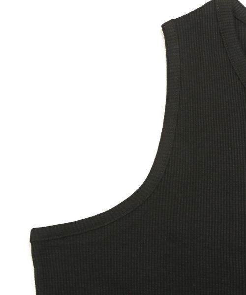 LUXSTYLE(ラグスタイル)の「ワッフルタンクトップ(タンクトップ・メンズ・ブラック/ホワイト・L/M/XL)」の12枚目の写真