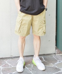 Jayne K（ジェーンケー）の「【Jayne K/ジェーン・ケー】ルーズフィットウエストドローコードナイロンカーゴハーフパンツ（カーゴパンツ）」