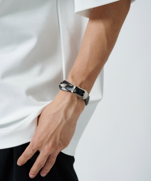 TOGA（トーガ）の「Beads leather bangle（バングル/リスト