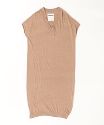 fridge(tbW)́yCORDERAzRf SOFT COTTON V NECK DRESS(jbg/Z[^[)