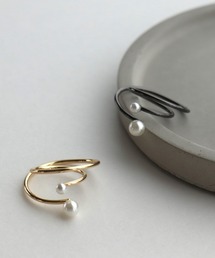 Three Four Time（スリーフォータイム）の「トリプルラインパールリング#13（リング）」