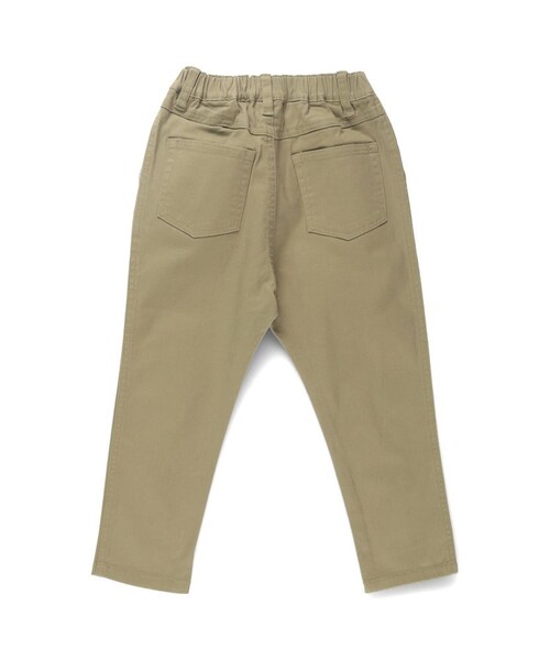 DRC branshes（ディーアールシーブランシェス）の「【WEB限定/DRC】スーパータックテーパードストレッチツイルパンツ（その他パンツ・キッズ・ブラック/カーキオリーブ/ベージュ・150/140/120/130/90/110/100）」の5枚目の写真