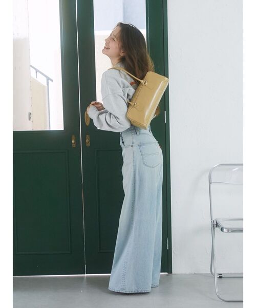 Ungrid(アングリッド)の「バックプリントショートスウェット(スウェット・レディース・ライトグレー/ターコイズブルー/パープル・FREE)」の10枚目の写真