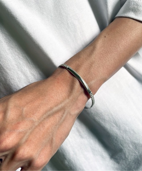 【セール】【MAISON CLUB】Twist Combi Bangle Silver925 / ツイストコンビバングル シルバー925 KUN（バングル/リストバンド）｜MAISON CLUB（メゾンクラブ）