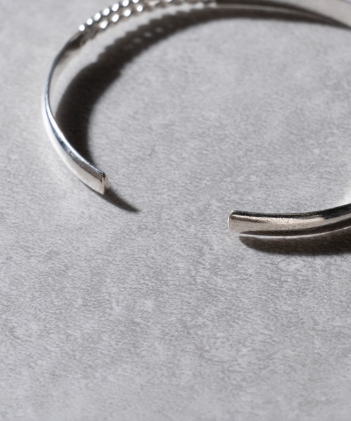 【セール】【MAISON CLUB】Twist Combi Bangle Silver925 / ツイストコンビバングル シルバー925 KUN（バングル/リストバンド）｜MAISON CLUB（メゾンクラブ）