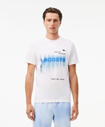 LACOSTE（ラコステ）の「吸水速乾『ダニール・メドベージェフ』ネームグラフィックTシャツ（Tシャツ/カットソー）」