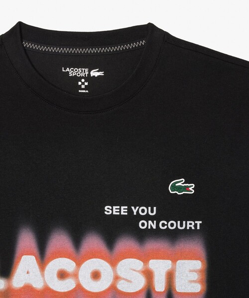 LACOSTE(ラコステ)の「吸水速乾『ダニール・メドベージェフ』ネームグラフィックTシャツ(Tシャツ/カットソー・メンズ・ブラック/ホワイト/グレー・4/5/2/3)」の13枚目の写真