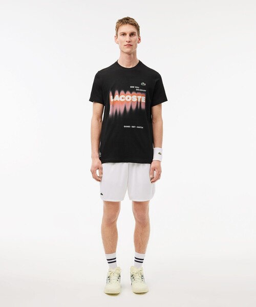 LACOSTE(ラコステ)の「吸水速乾『ダニール・メドベージェフ』ネームグラフィックTシャツ(Tシャツ/カットソー・メンズ・ブラック/ホワイト/グレー・4/5/2/3)」の16枚目の写真