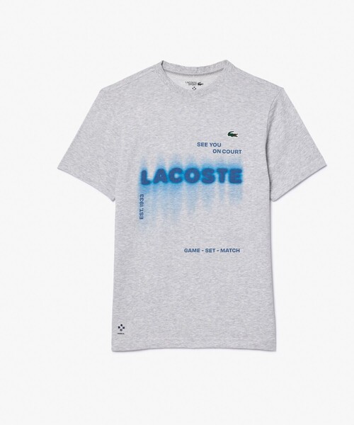 LACOSTE(ラコステ)の「吸水速乾『ダニール・メドベージェフ』ネームグラフィックTシャツ(Tシャツ/カットソー・メンズ・ブラック/ホワイト/グレー・4/5/2/3)」の19枚目の写真