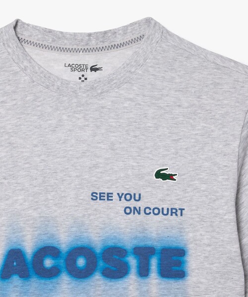 LACOSTE(ラコステ)の「吸水速乾『ダニール・メドベージェフ』ネームグラフィックTシャツ(Tシャツ/カットソー・メンズ・ブラック/ホワイト/グレー・4/5/2/3)」の20枚目の写真