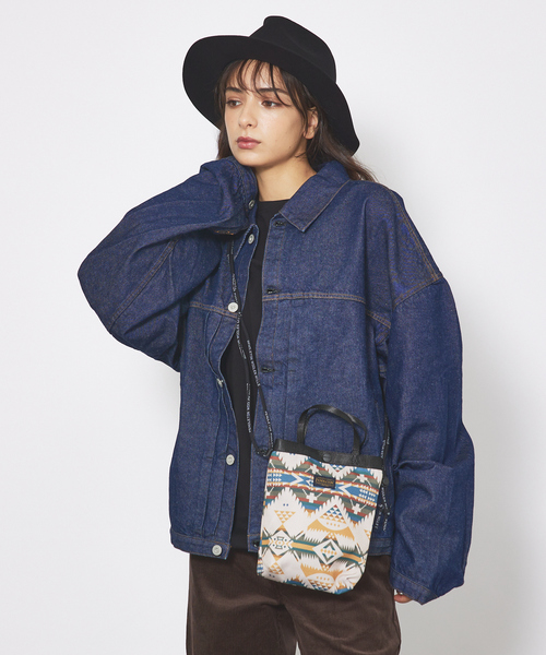 PENDLETON(ペンドルトン)の「WEB限定【PENDLETON /ペンドルトン 】2WAYショルダーポーチ/ユニセックス(ショルダーバッグ・メンズ・ネイビー/ブラック/オフホワイト・フリー)」の2枚目の写真