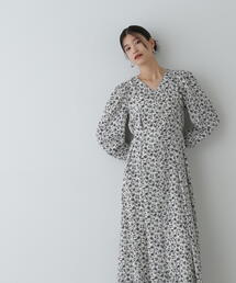 N.（N. Natural Beauty Basic）（エヌエヌナチュラルビューティーベーシック）の「◆モノトーンプリントワンピース（ワンピース）」