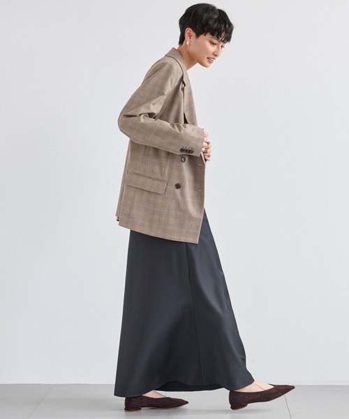 BARNYARDSTORM（バンヤードストーム）の「BARNYARDSTORM / ダブルテーラードジャケット＜セットアップ対応＞（テーラードジャケット・レディース・ネイビー/ベージュ・0/1）」の10枚目の写真